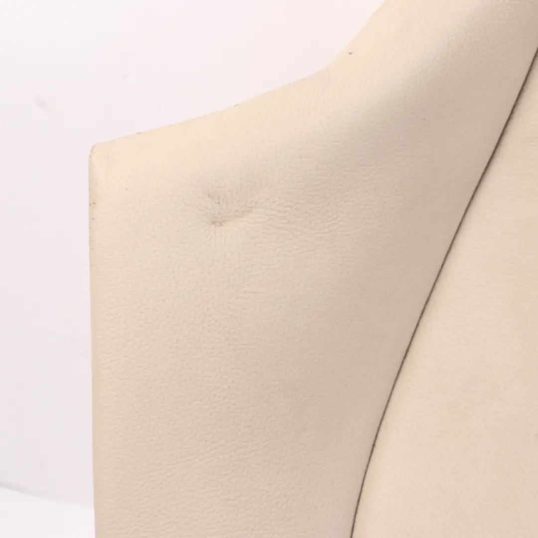 BMW F32 Seat Bench Rear Couch Sofa Covering Oyster Leather Dakota - SKU 7366212 - Part number 7352433