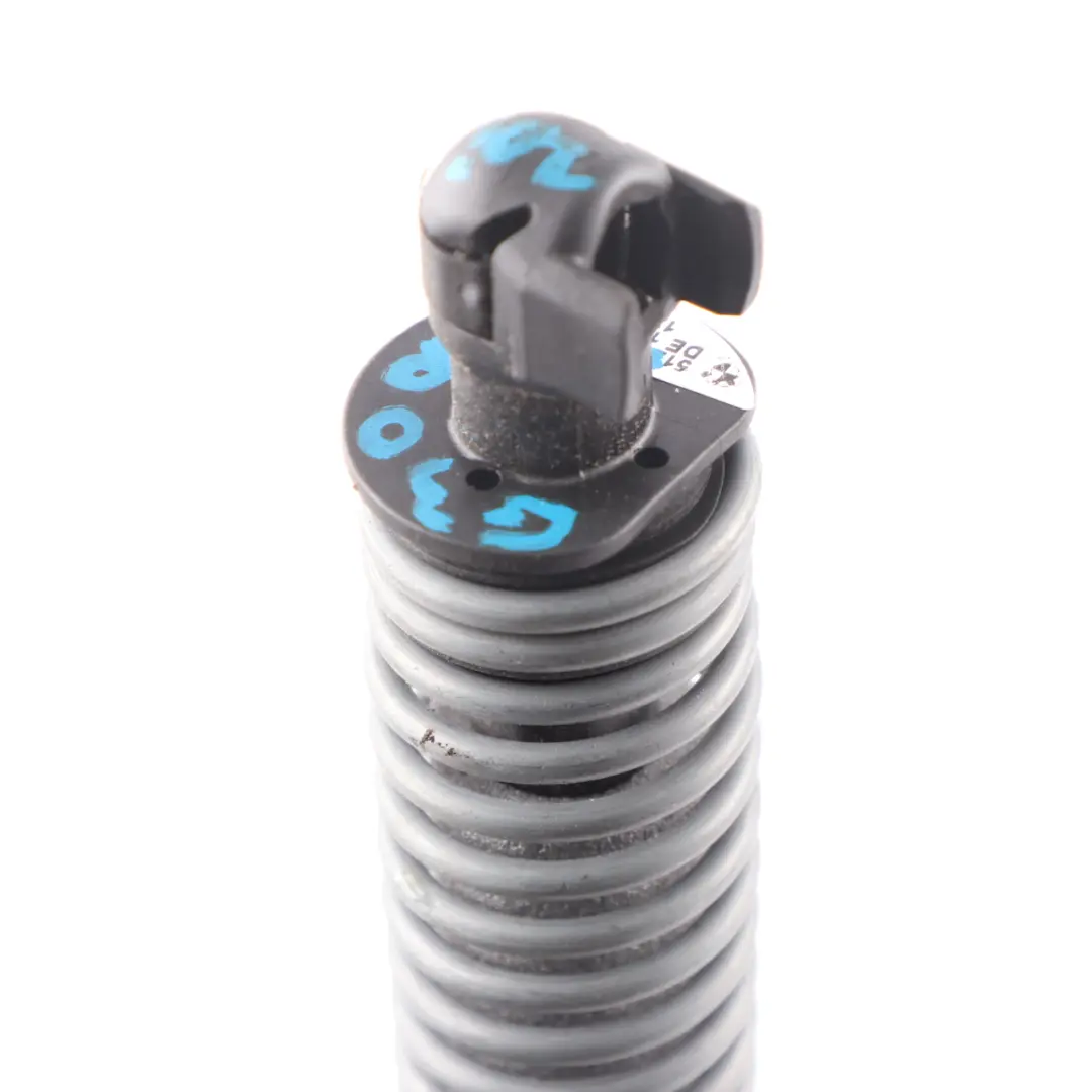 Trunk Lid Hinge Right O/S Shock Absorber Spring to Spring BMW G30 F90 M5 with Part number 7366406 Spring BMW G30 F90 M5 Trunk Lid Hinge Right O/S Shock Absorber Spring - SKU 7366406 - Part number 7366406