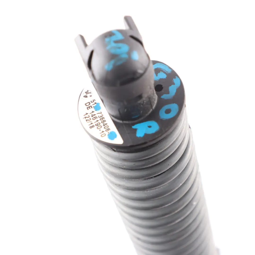 Trunk Lid Hinge Right O/S Shock Absorber Spring to Spring BMW G30 F90 M5 with Part number 7366406 Spring BMW G30 F90 M5 Trunk Lid Hinge Right O/S Shock Absorber Spring - SKU 7366406 - Part number 7366406