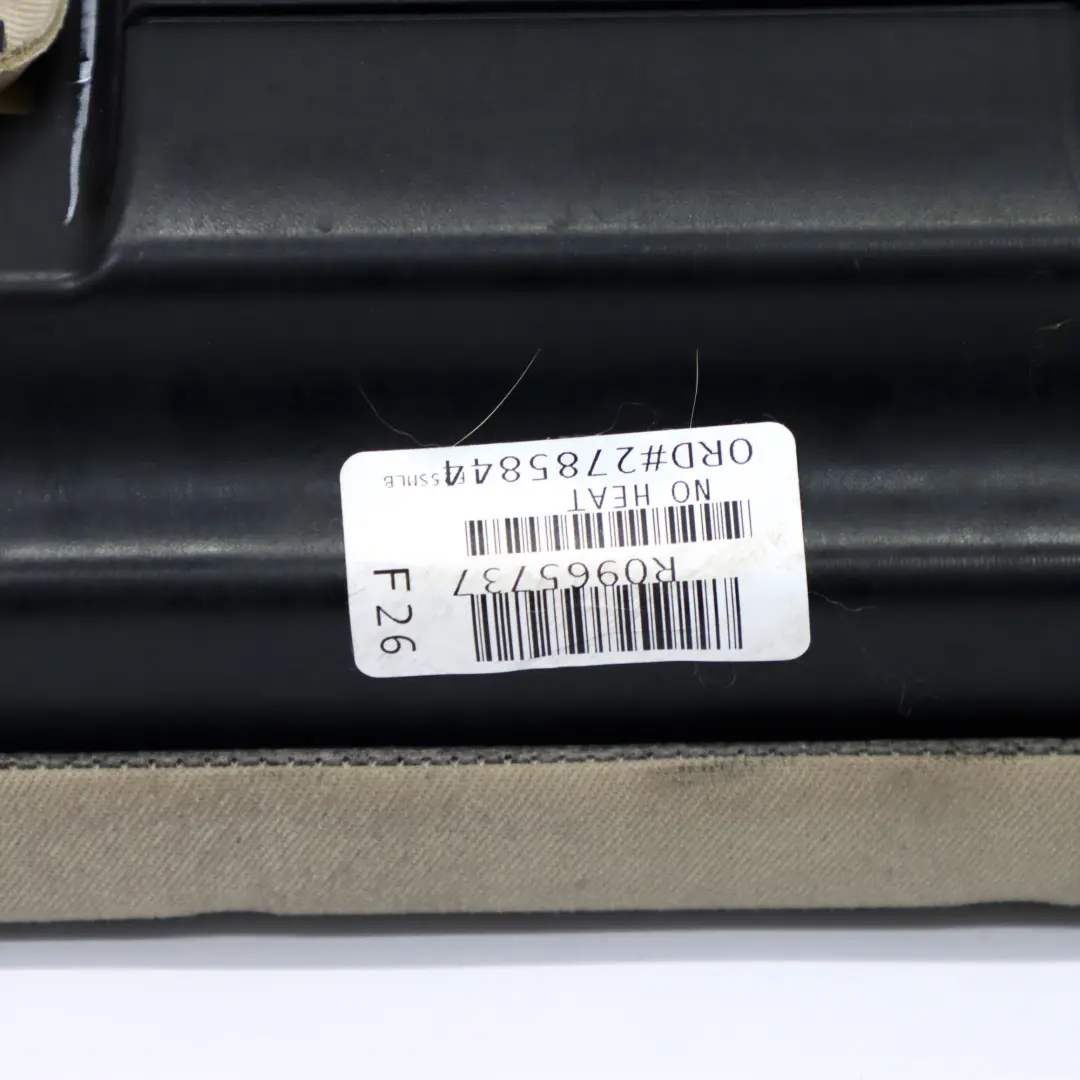 Sedile Panca Posteriore Divano Rivestimento Pelle Nevada Oyster per BMW F26 con numero di parte 7366435 BMW F26 Sedile Panca Posteriore Divano Rivestimento Pelle Nevada Oyster - SKU 7366435 - Numero di parte 7366435