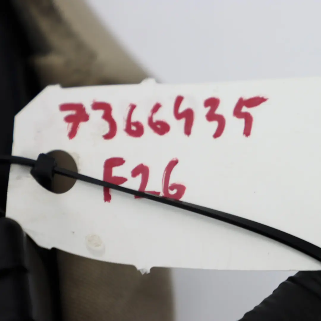 Sitzbank Hinten Couch Sofa Bezug Leder Nevada Oyster für BMW X4 F26 mit Teilenummer 7366435 BMW X4 F26 Sitzbank Hinten Couch Sofa Bezug Leder Nevada Oyster - SKU 7366435 - Teilenummer 7366435