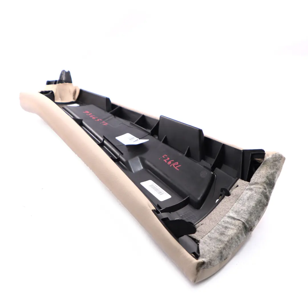 BMW X4 F26 Rear Seat Cover Side Finisher Bench Left N/S Leather Oyster - SKU 7366517 - Part number 7366517