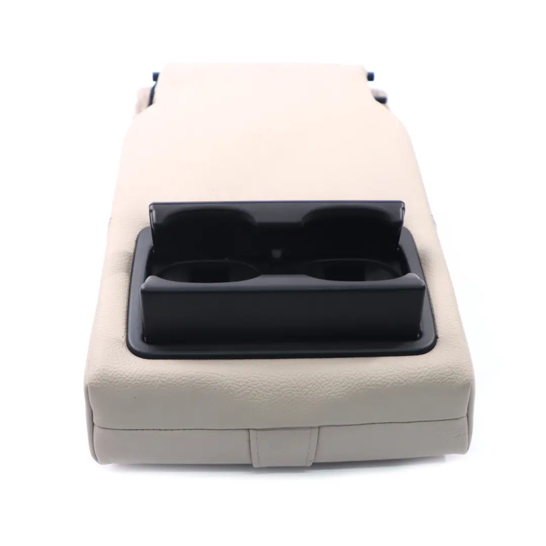 BMW X4 F26 Rücksitz Armlehne Mitte Mittelarmlehne Leder Nevada Oyster - SKU 7366582 - Teilenummer 7366582