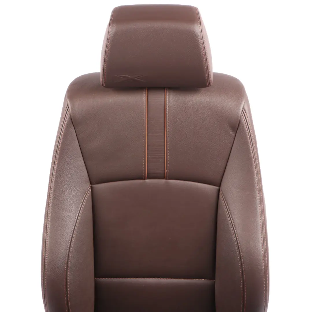 BMW X3 F25 Front Seat Sport Heated Memory Left N/S Interior Leather Nevada Mokka - SKU rhd-7367017-1 - Part number 7367017
