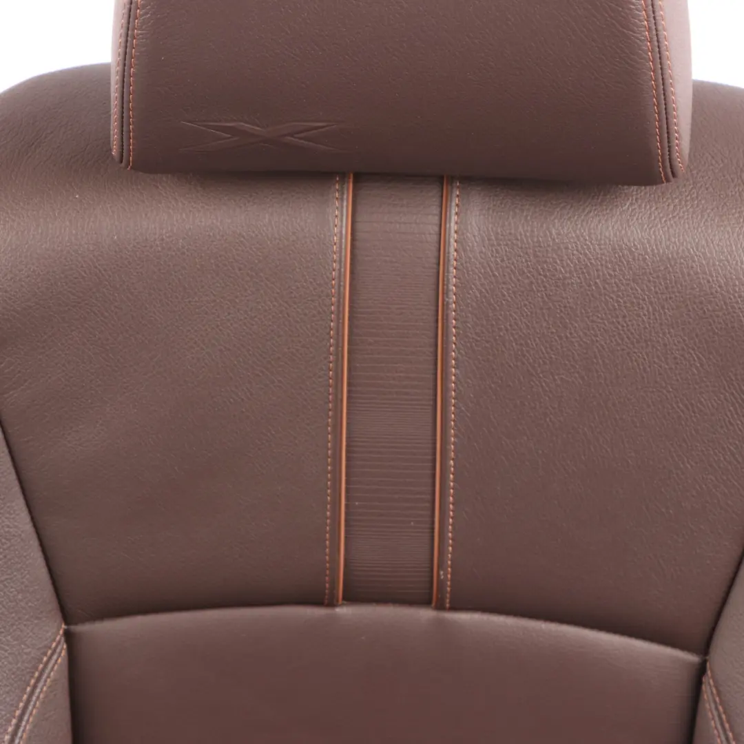 BMW X3 F25 Front Seat Sport Heated Memory Left N/S Interior Leather Nevada Mokka - SKU rhd-7367017-1 - Part number 7367017