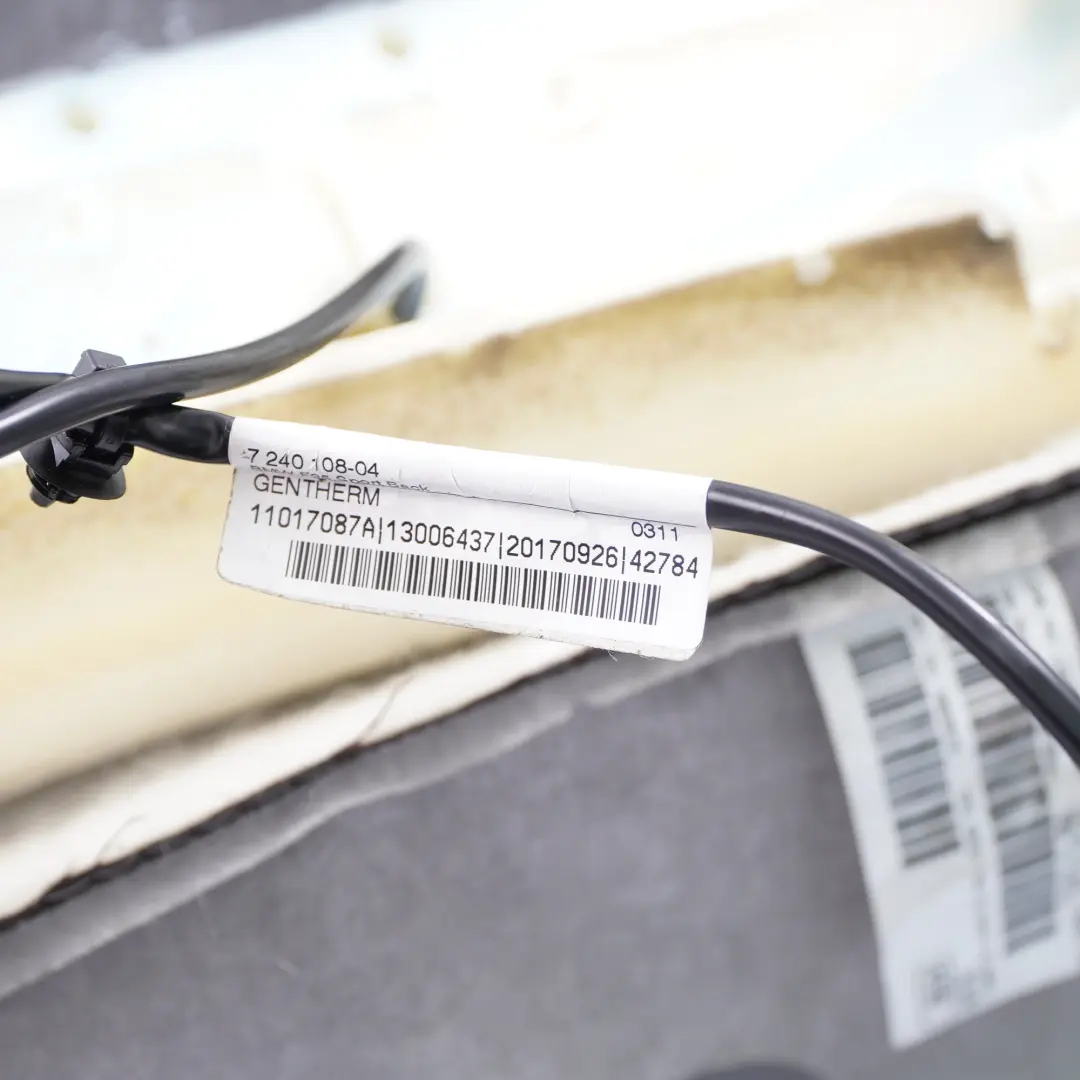 Housse de siège sport chauffante dossier avant droit cuir Mokka pour BMW X3 F25 à propos du numéro de pièce 7367018 BMW X3 F25 Housse de siège sport chauffante dossier avant droit cuir Mokka - SKU 7367018 - Numéro de pièce 7367018