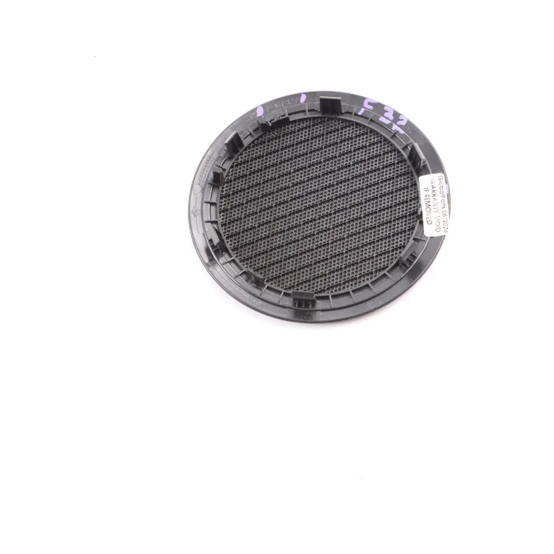 Türlautsprecher Abdeckung Grill Zierleiste für BMW F33 F32 mit Teilenummer 7367127 BMW F33 F32 Türlautsprecher Abdeckung Grill Zierleiste - SKU 7367127 - Teilenummer 7367127