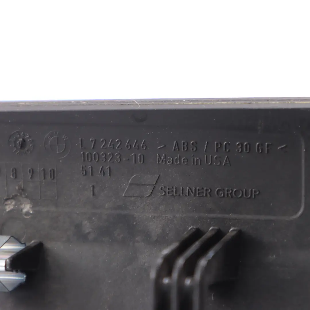  Zierleiste Tür BMW X3 F25 vorne hinten links Abdeckung Holz Wave 7242646 - SKU 7367221-1 - Teilenummer 7367221