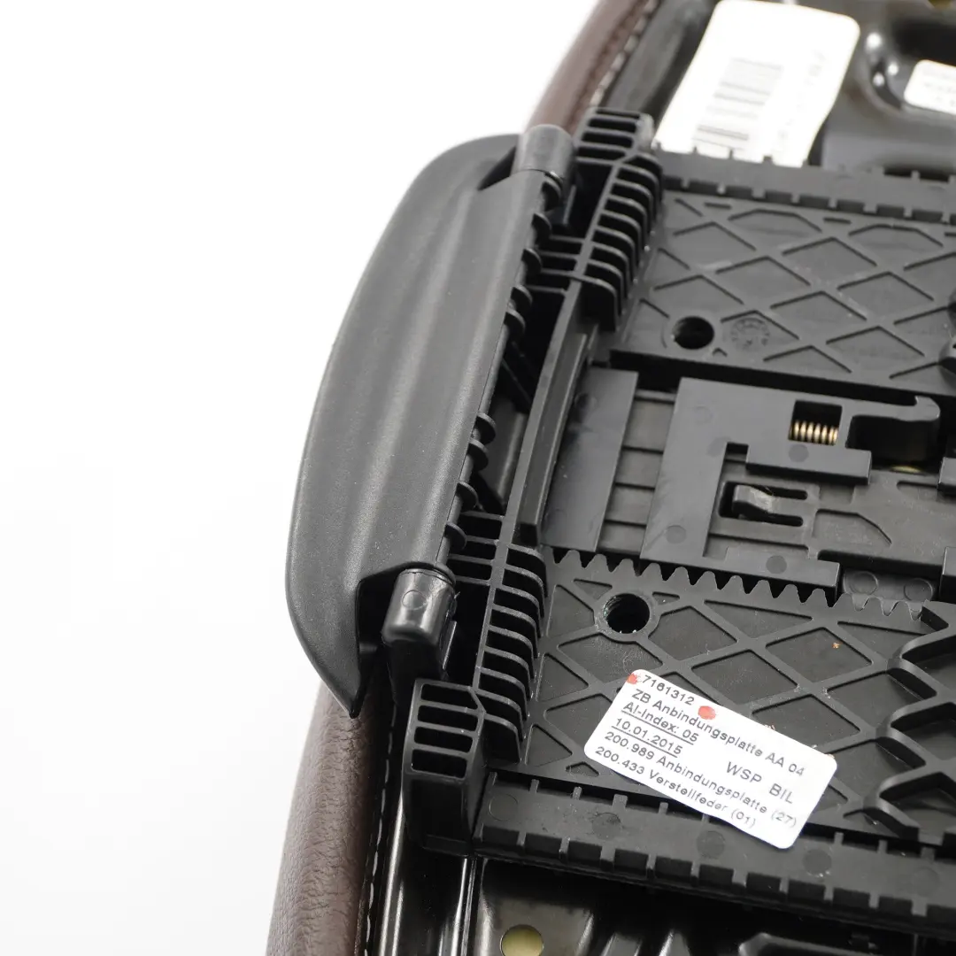 BMW X3 F25 X4 F26 Podparcie Uda Fotela Przód Podgrzewane Mokka 7255699 - SKU 7367232 - Numer Części 7367232