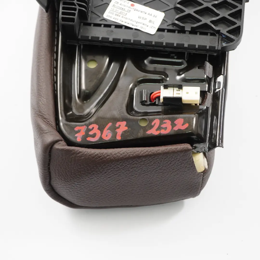 Oberschenkelstütze BMW X3 F25 Beheizter Sportvorder sitz Abdeckung  - SKU 7367232 - Teilenummer 7367232