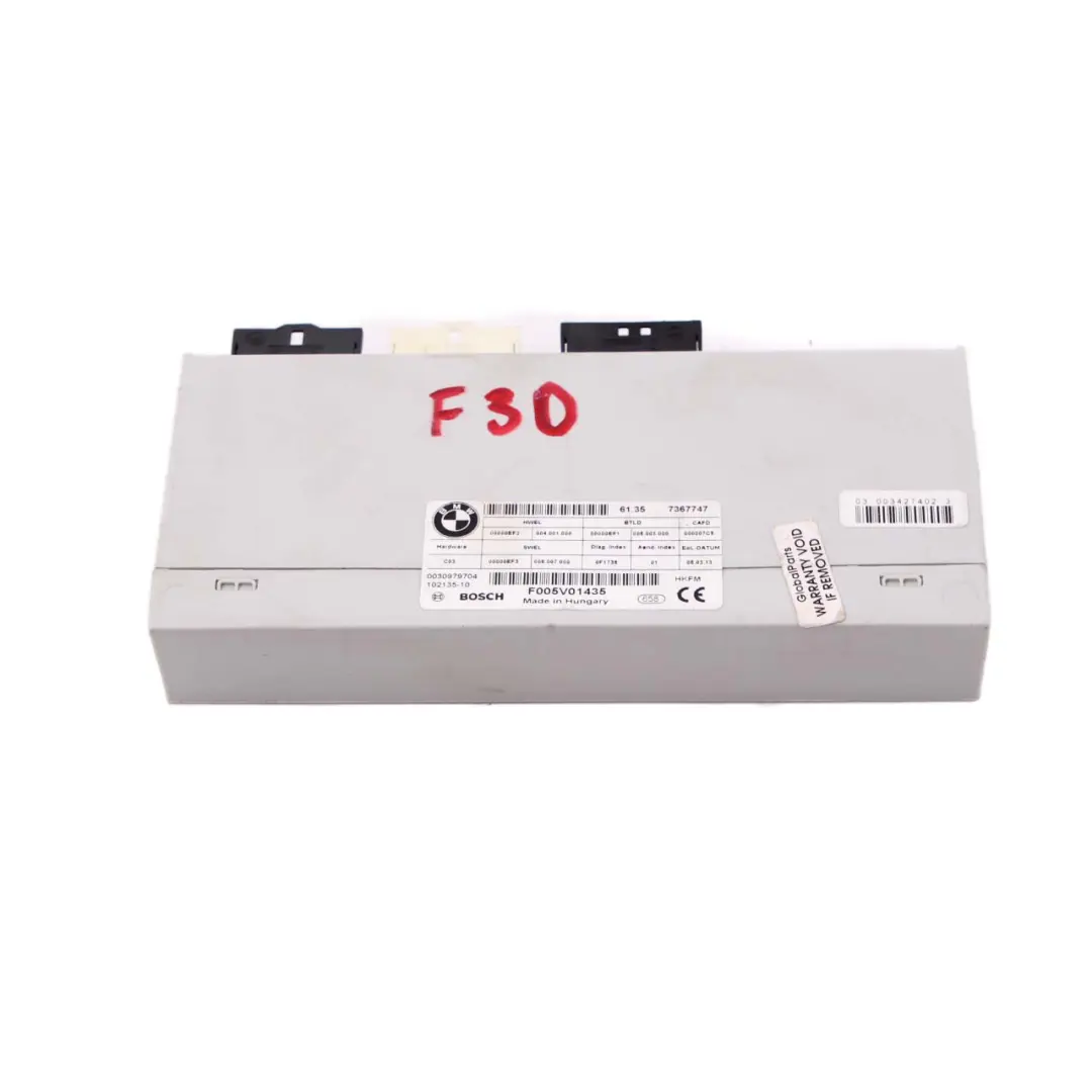 Boot Trunk Lid Tailgate Control Unit Module ECU to BMW F15 F31 F36 F45 Rear with Part number 7367747 BMW F15 F31 F36 F45 Rear Boot Trunk Lid Tailgate Control Unit Module ECU - SKU 7367747 - Part number 7367747