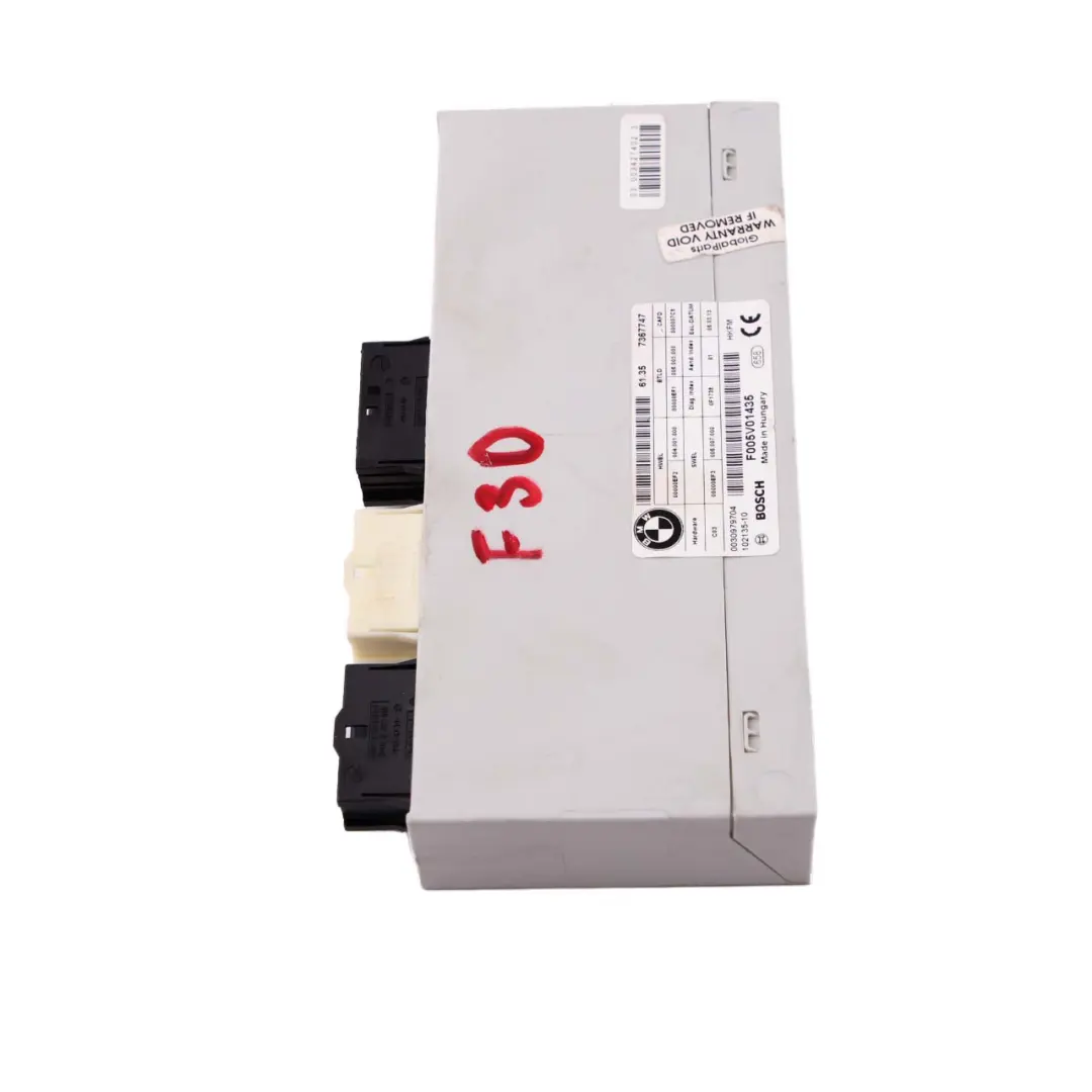 Boot Trunk Lid Tailgate Control Unit Module ECU to BMW F15 F31 F36 F45 Rear with Part number 7367747 BMW F15 F31 F36 F45 Rear Boot Trunk Lid Tailgate Control Unit Module ECU - SKU 7367747 - Part number 7367747
