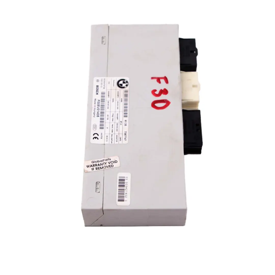 Boot Trunk Lid Tailgate Control Unit Module ECU to BMW F15 F31 F36 F45 Rear with Part number 7367747 BMW F15 F31 F36 F45 Rear Boot Trunk Lid Tailgate Control Unit Module ECU - SKU 7367747 - Part number 7367747