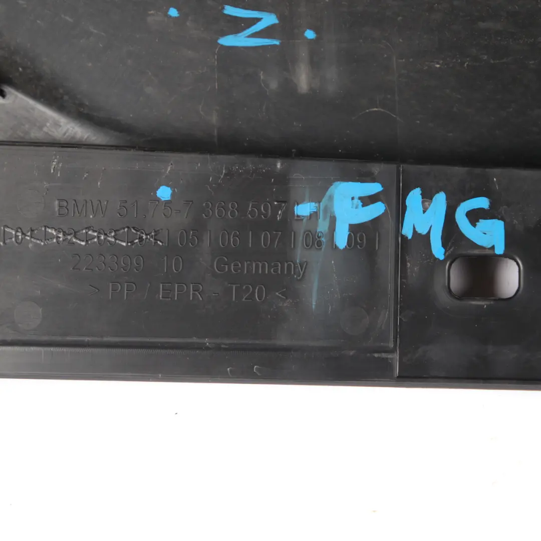 Side Skirt Front Left N/S Sill Strip Covering Flowing Mineral Grey to BMW i3 I01 with Part number 7368597 BMW i3 I01 Side Skirt Front Left N/S Sill Strip Covering Flowing Mineral Grey - SKU 7368597-FMG - Part number 7368597