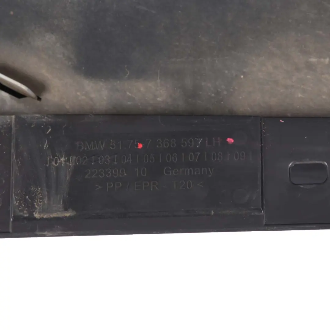 Side Skirt Front Left N/S Sill Strip Covering Panel to BMW I3 I01 with Part number 7368597 BMW I3 I01 Side Skirt Front Left N/S Sill Strip Covering Panel - SKU 7368597 - Part number 7368597