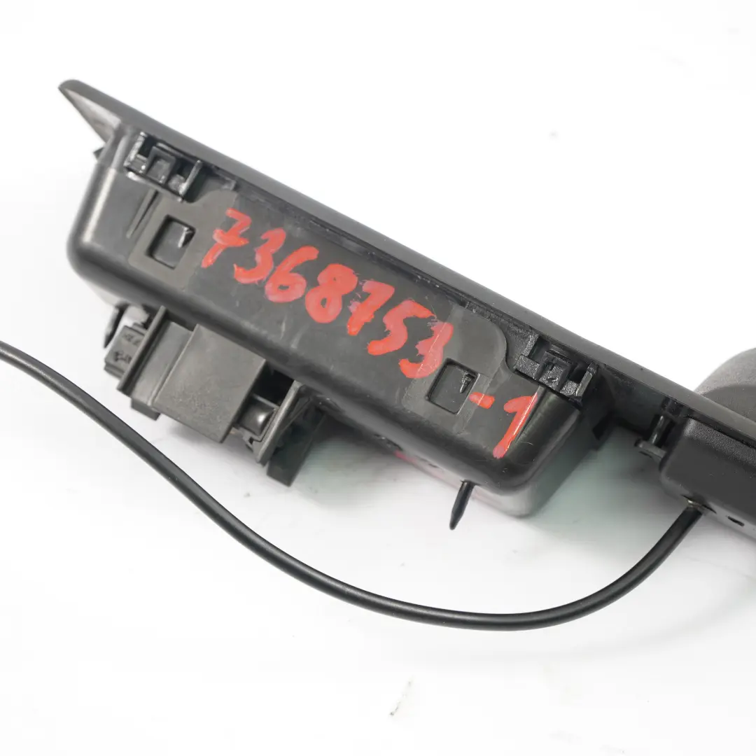 BMW F10 F30 Tapa Maletero Porton Trasero Junta Pulsador Panel Camara - SKU 7368753-1 - Número de pieza 7368753