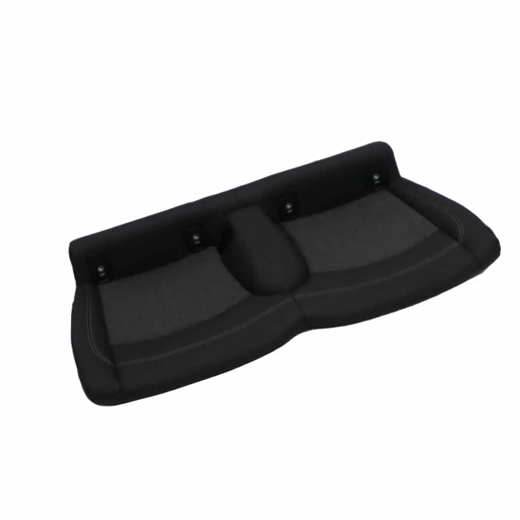 Mini F56 banquette arrière canapé tissu simili cuir noir carbone perle - SKU 7369113 - Numéro de pièce 7369113