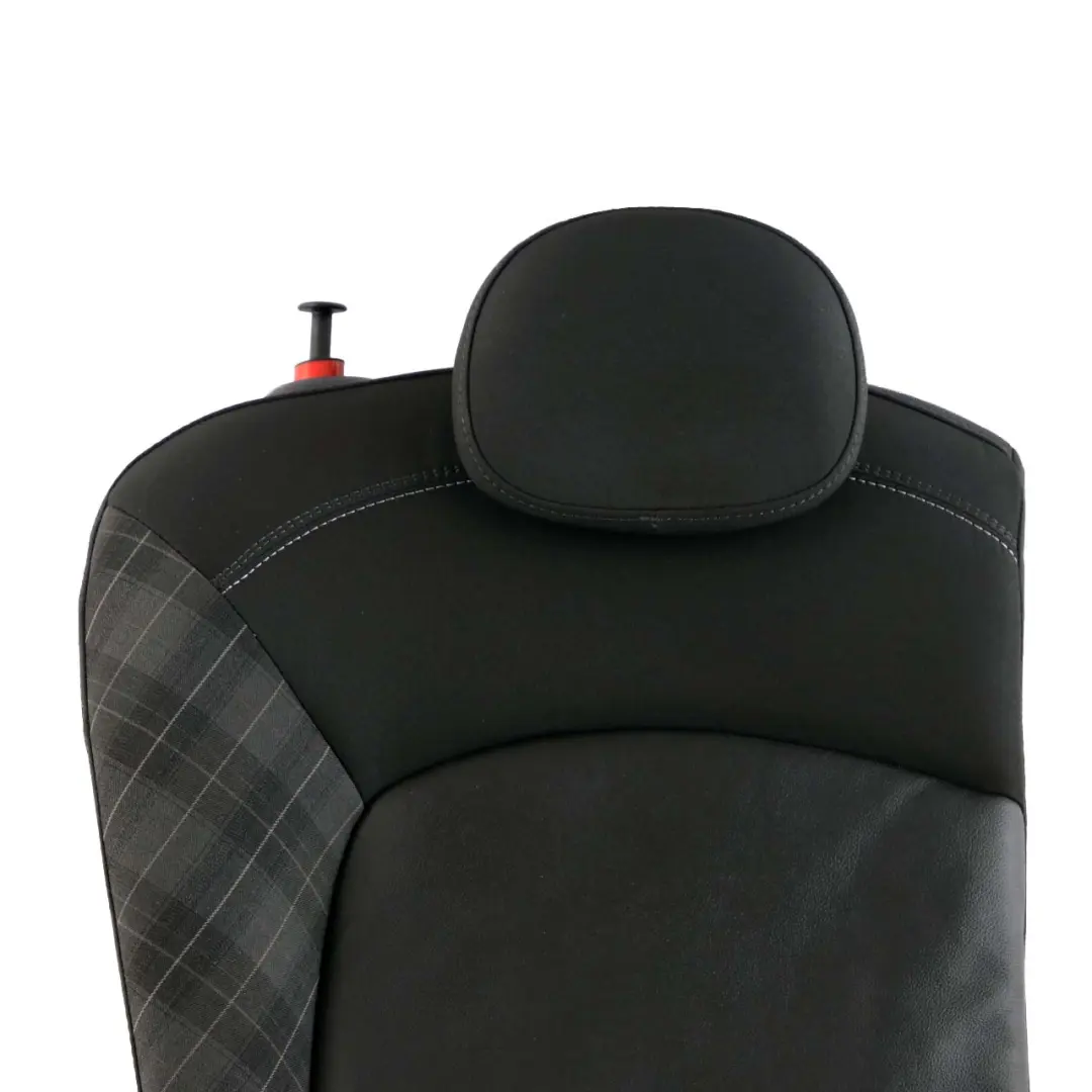 Right O/S Seat Backrest Cloth Leather Diamond Black to Mini Cooper F56 Rear with Part number 7369130 Mini Cooper F56 Rear Right O/S Seat Backrest Cloth Leather Diamond Black - SKU 7369130 - Part number 7369130