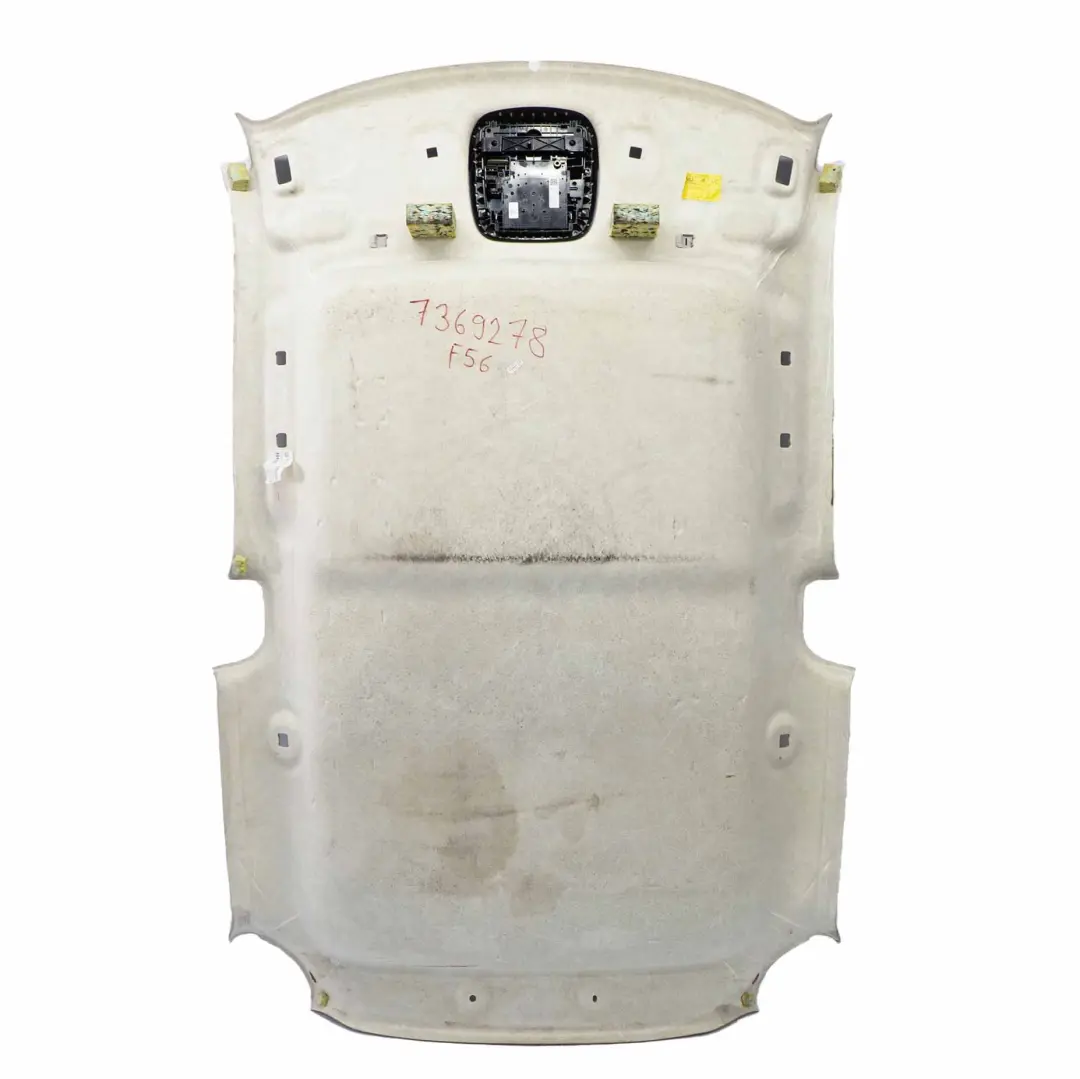 Headlining Moulded Roof Lining Roofliner Satellite Grey 7347688 to Mini Cooper F56 with Part number 7369278 Mini Cooper F56 Headlining Moulded Roof Lining Roofliner Satellite Grey 7347688 - SKU 7369278 - Part number 7369278