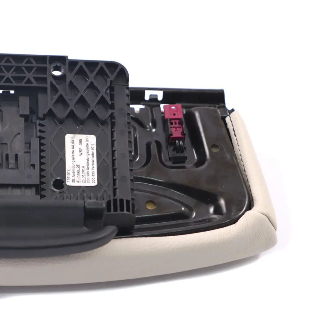  Unterstützung BMW F36 Vordersitz Sport Abdeckung Leder Elfenbein weiß - SKU 7369311 - Teilenummer 7369311