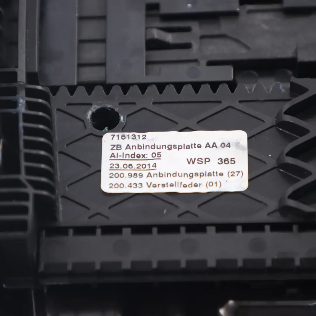  Unterstützung BMW F36 Vordersitz Sport Abdeckung Leder Elfenbein weiß - SKU 7369311 - Teilenummer 7369311