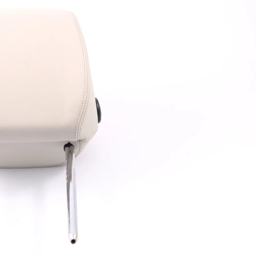 Headrest BMW F36 Front Left Right N/O/S Leather Dakota Ivory White to Seat with Part number 7369312 Seat Headrest BMW F36 Front Left Right N/O/S Leather Dakota Ivory White - SKU 7369312 - Part number 7369312