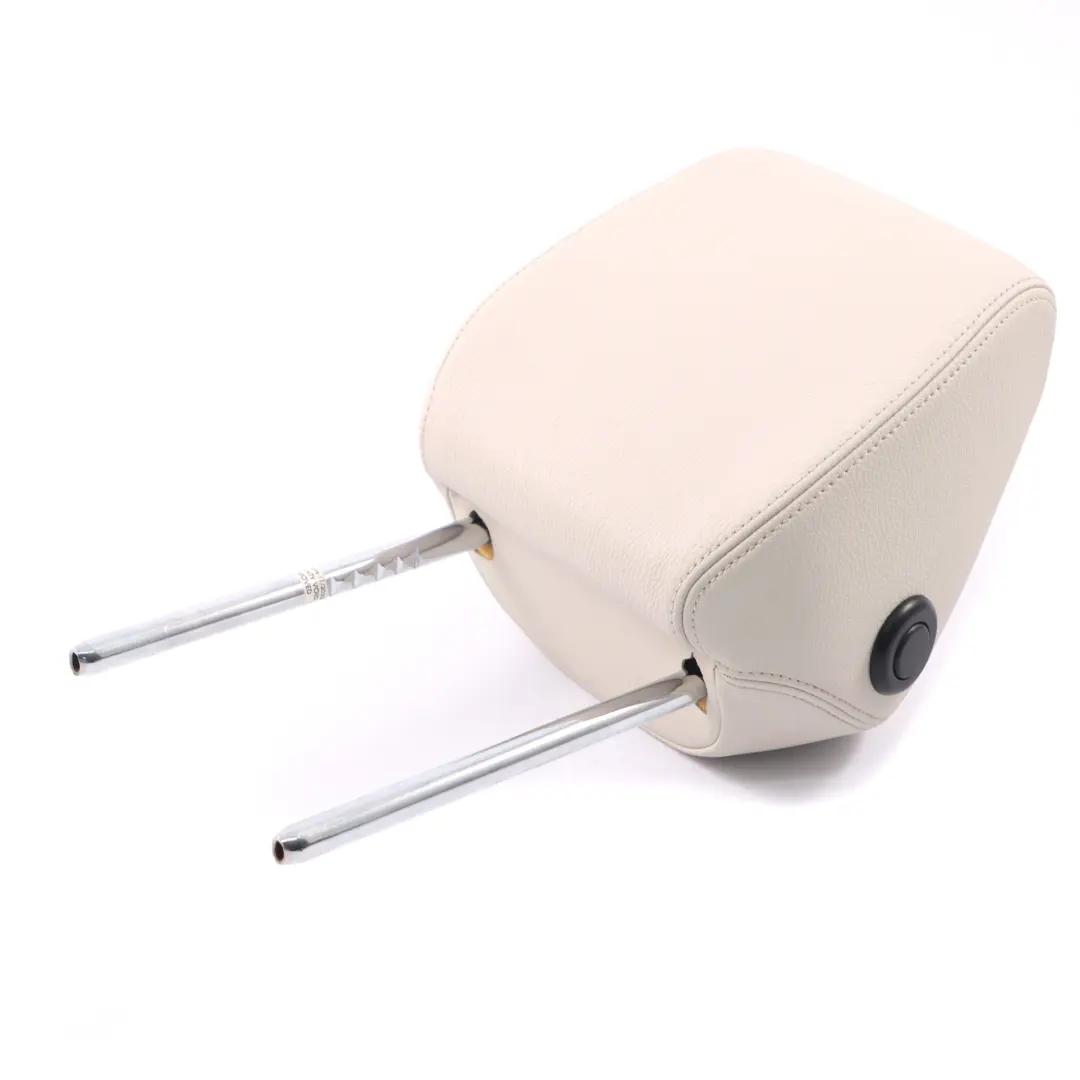 BMW F36 Reposacabezas Delantero Izquierdo Derecho Cuero Dakota Blanco - SKU 7369312 - Número de pieza 7369312