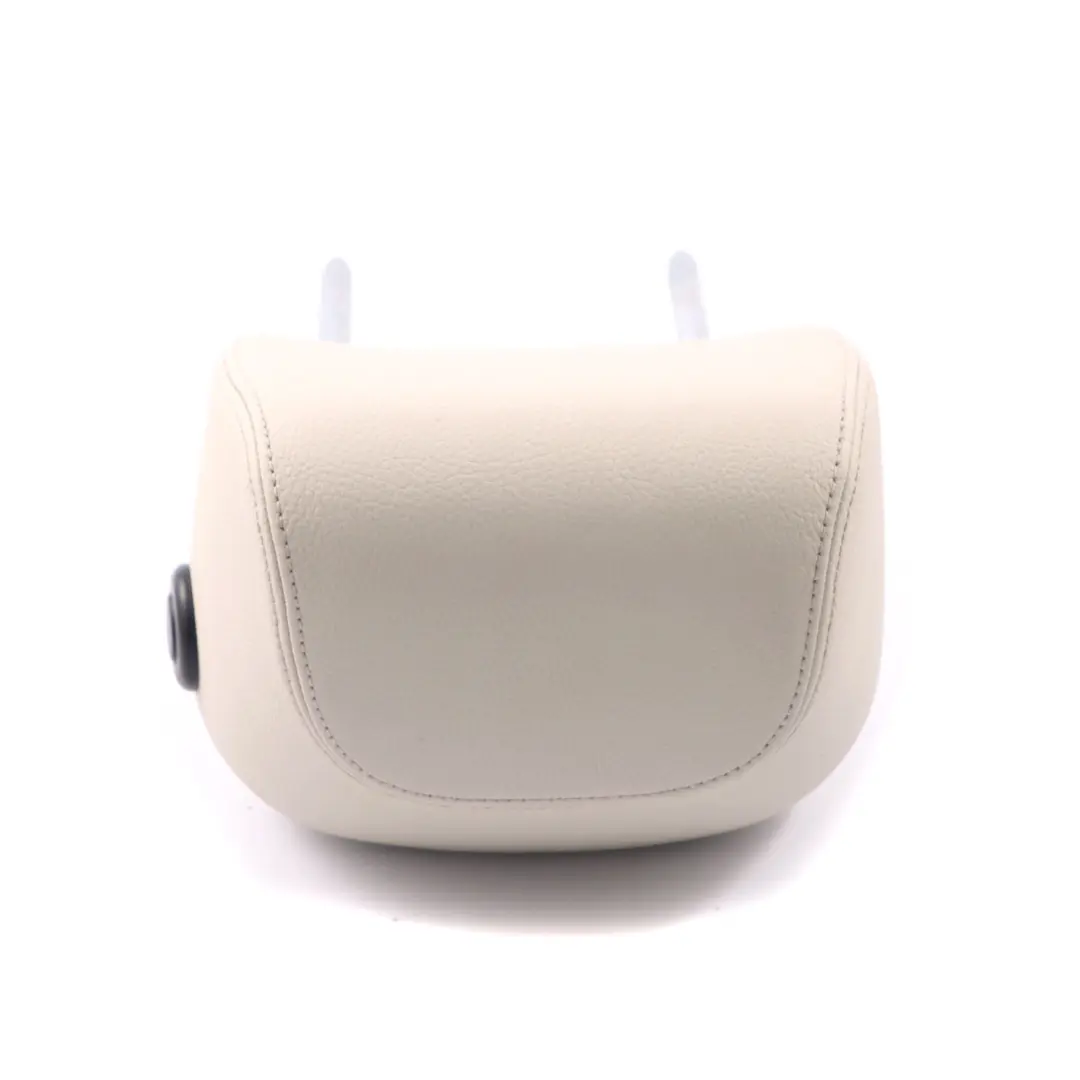 Headrest BMW F36 Front Left Right N/O/S Leather Dakota Ivory White to Seat with Part number 7369312 Seat Headrest BMW F36 Front Left Right N/O/S Leather Dakota Ivory White - SKU 7369312 - Part number 7369312