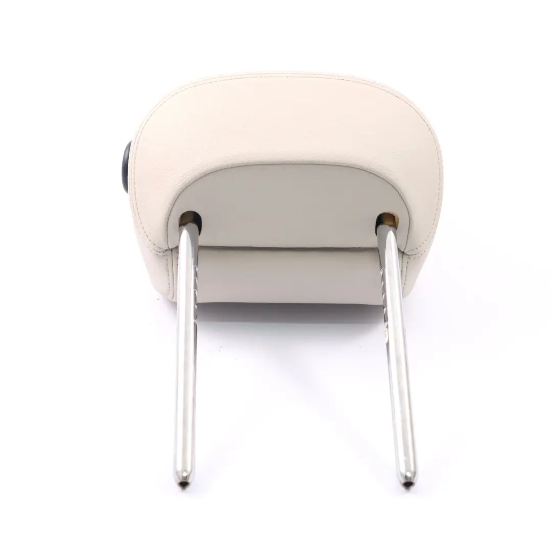 Headrest BMW F36 Front Left Right N/O/S Leather Dakota Ivory White to Seat with Part number 7369312 Seat Headrest BMW F36 Front Left Right N/O/S Leather Dakota Ivory White - SKU 7369312 - Part number 7369312