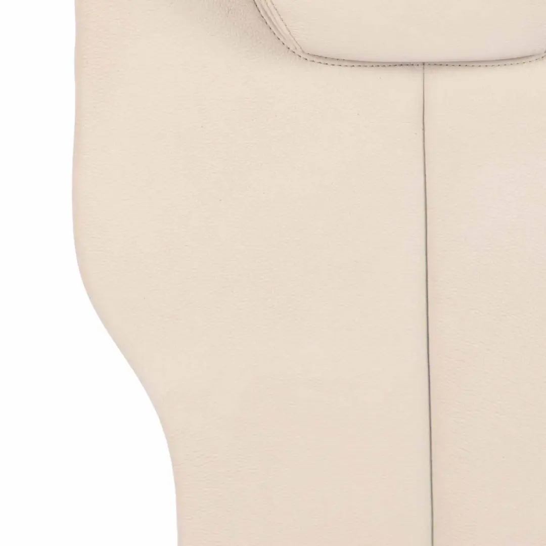 BMW F36 Rear Seat Backrest Bench Back Cover Right O/S Leather Ivory White - SKU 7369315 - Part number 7369315