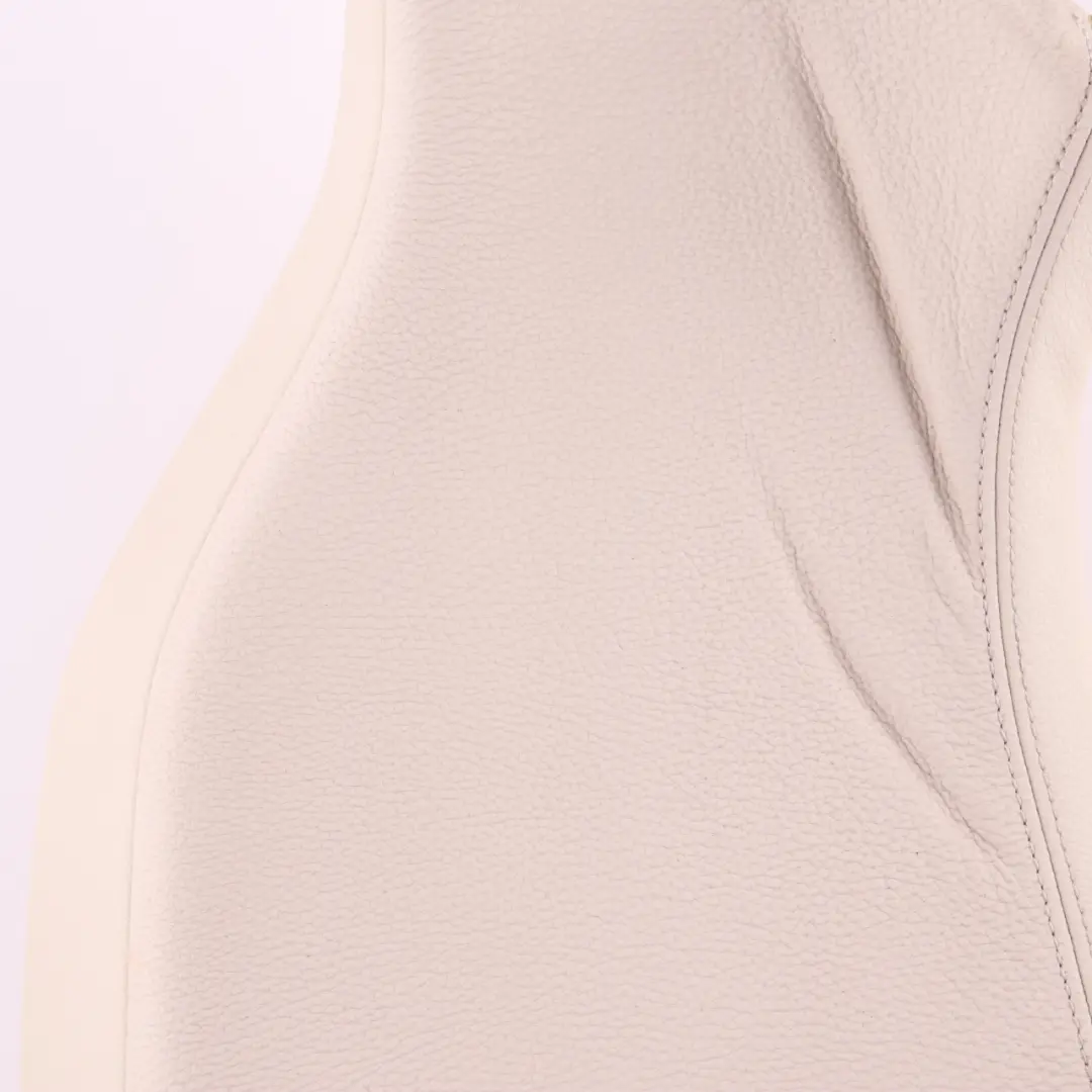Finisher Rear Left N/S Side Panelling Cover Leather Ivory White to BMW F36 Seat with Part number 7369320 BMW F36 Seat Finisher Rear Left N/S Side Panelling Cover Leather Ivory White - SKU 7369320 - Part number 7369320