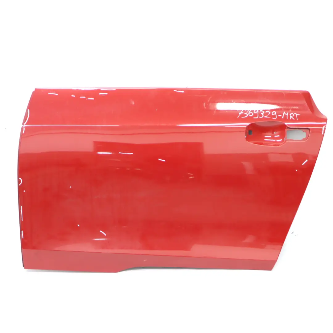 Door Front Left N/S Panelling Cover Melbourne Red Metallic - A75 to BMW i3 with Part number 7369329 BMW i3 Door Front Left N/S Panelling Cover Melbourne Red Metallic - A75 - SKU 7369329-MRT - Part number 7369329