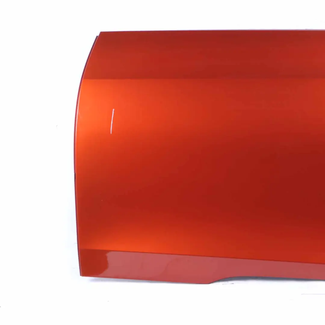 Door Front Left N/S Panelling Cover Solar Orange Metallic - B78 to BMW i3 with Part number 7369329 BMW i3 Door Front Left N/S Panelling Cover Solar Orange Metallic - B78 - SKU 7369329-SOL - Part number 7369329