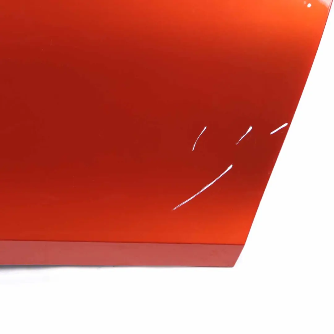 Door Front Left N/S Panelling Cover Solar Orange Metallic - B78 to BMW i3 with Part number 7369329 BMW i3 Door Front Left N/S Panelling Cover Solar Orange Metallic - B78 - SKU 7369329-SOL - Part number 7369329