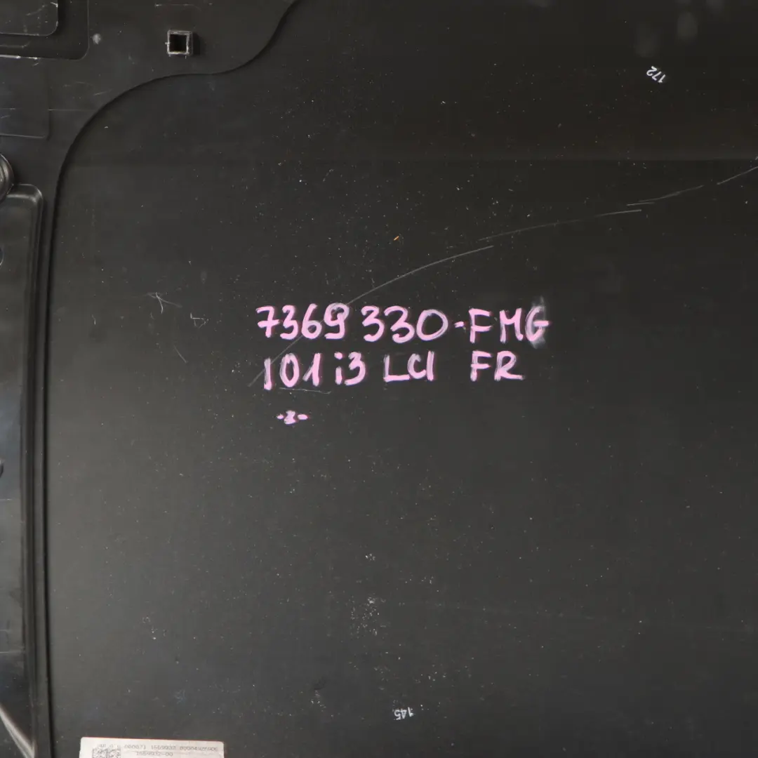 Door Front Right O/S Panelling Cover Flowing Mineral Grey Metallic - C4C to BMW i3 with Part number 7369330 BMW i3 Door Front Right O/S Panelling Cover Flowing Mineral Grey Metallic - C4C - SKU 7369330-FMG - Part number 7369330