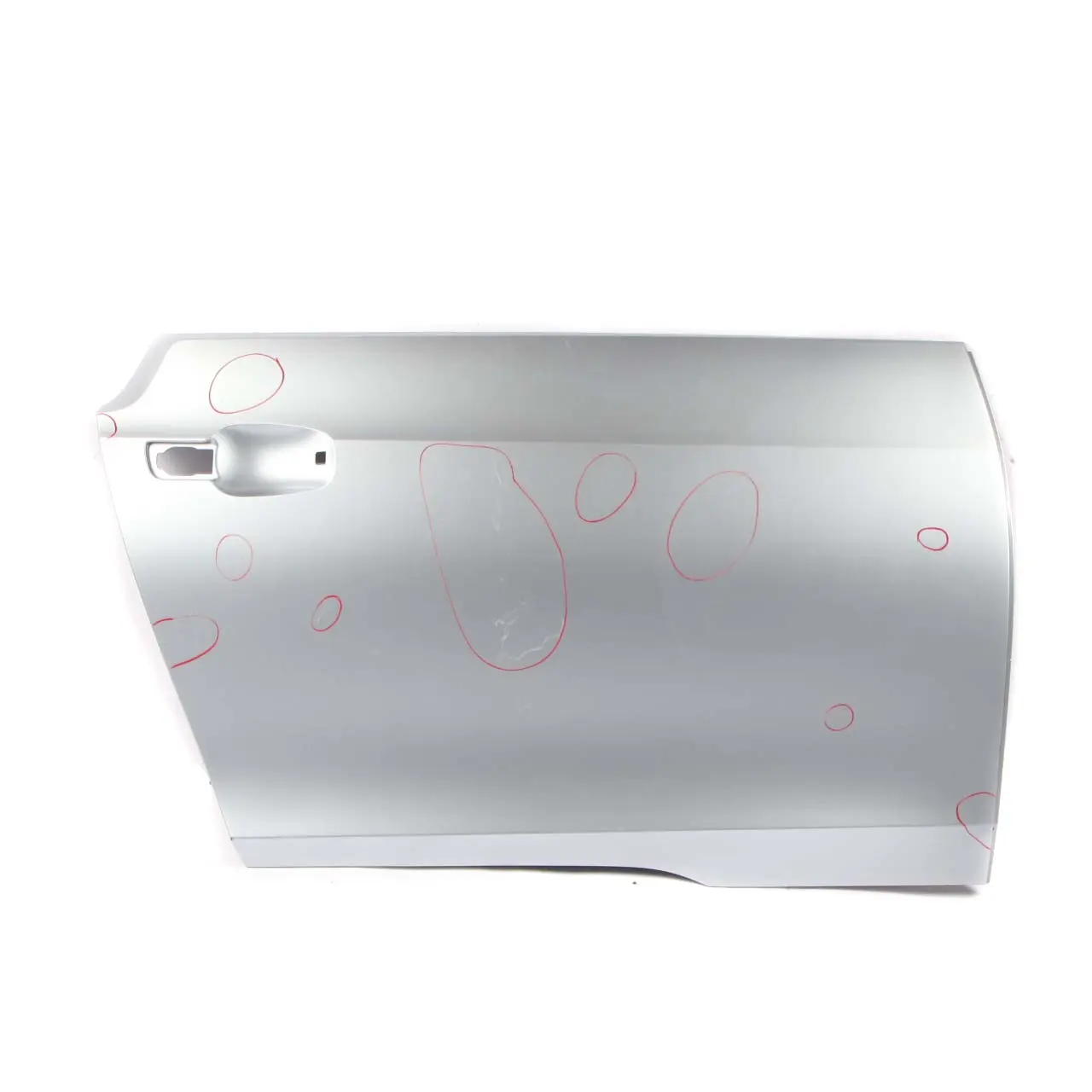 BMW i3 Door Front Right O/S Panelling Cover Ionic Silver Blue Metallic - B72