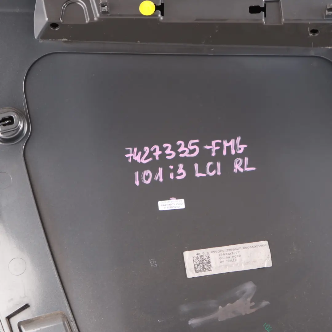 Door Rear Left N/S Skin Trim Panel Flowing Mineral Grey - C4C to BMW i3 I01 with Part number 7369331 BMW i3 I01 Door Rear Left N/S Skin Trim Panel Flowing Mineral Grey - C4C - SKU 7369331-FMG - Part number 7369331