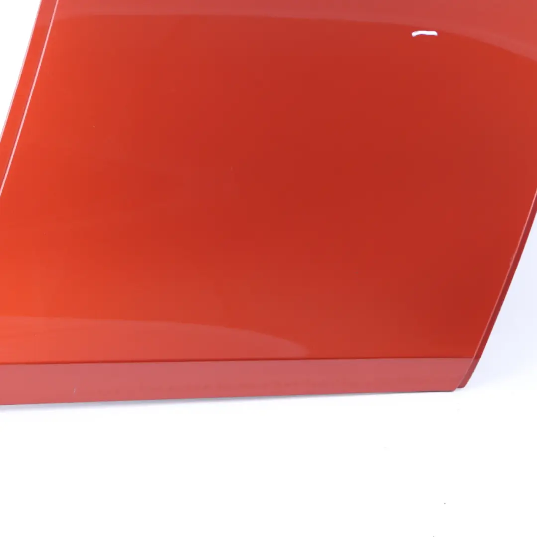 Door Rear Left N/S Skin Trim Panel Ionic Solar Orange Metallic - B78 to BMW i3 I01 with Part number 7369331 BMW i3 I01 Door Rear Left N/S Skin Trim Panel Ionic Solar Orange Metallic - B78 - SKU 7369331-SOL - Part number 7369331