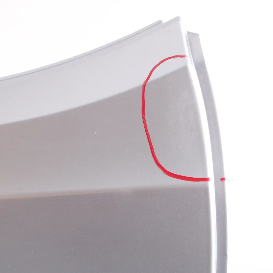 Door Rear Left N/S Skin Trim Panel Ionic Silver Blue Metallic - B72 to BMW i3 I01 with Part number 7369331 BMW i3 I01 Door Rear Left N/S Skin Trim Panel Ionic Silver Blue Metallic - B72 - SKU 7369331-ION - Part number 7369331