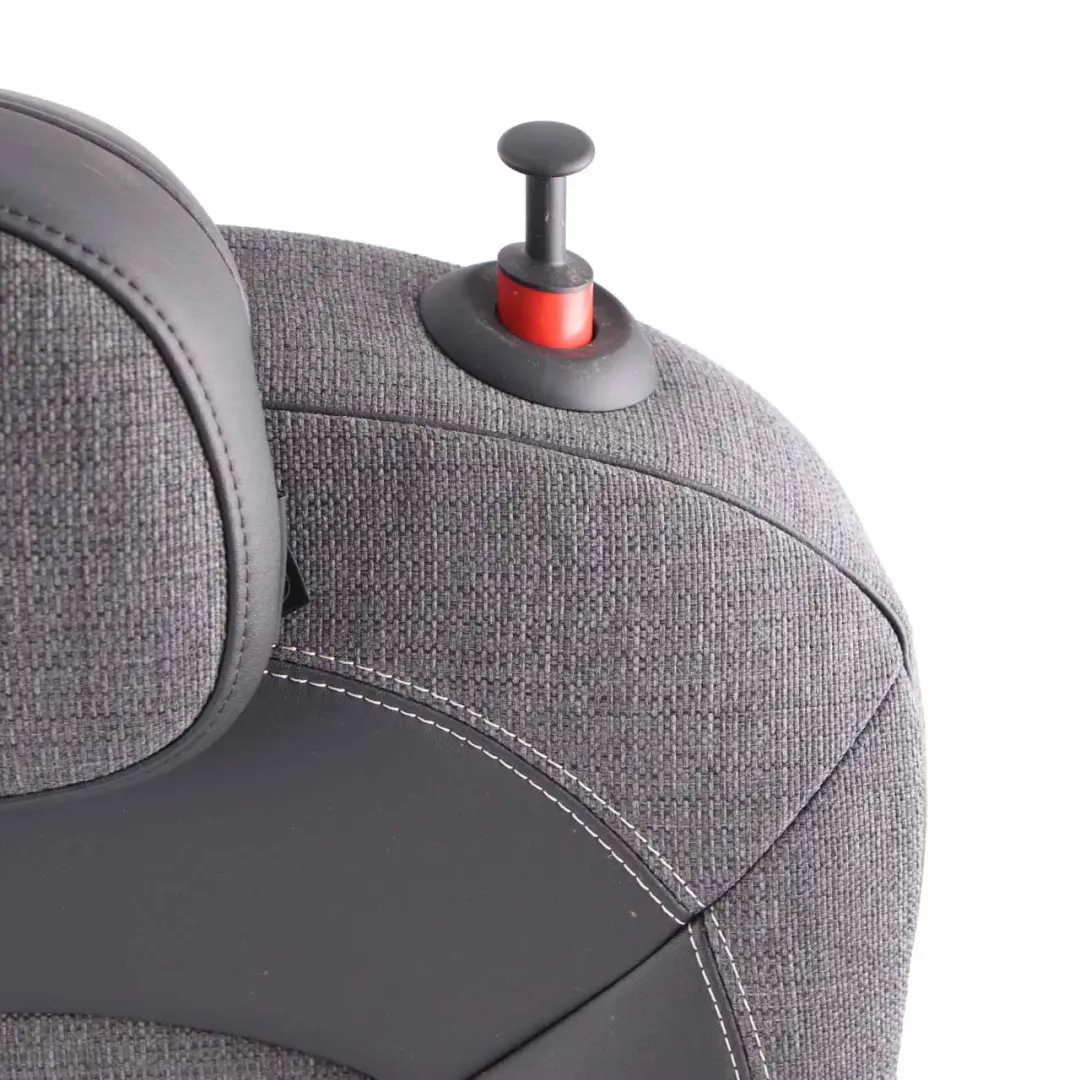 Mini F56 Rear Left N/S Seat Backrest Cloth Leatherette Carbon Black Pearl - SKU 7369517 - Part number 7369517