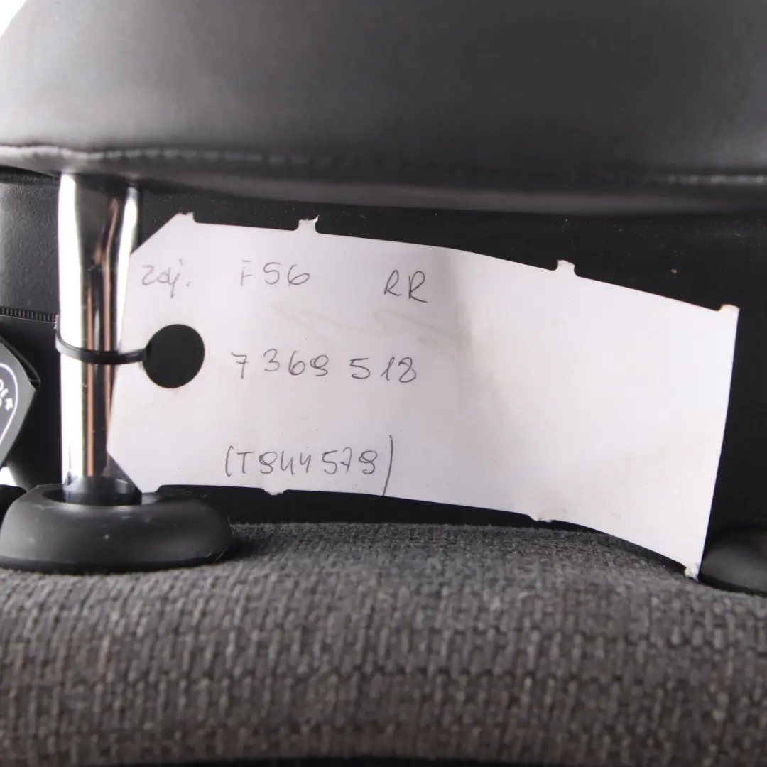 Dossier du siège arrière droit Tissu simili cuir Noir carbone nacré pour Mini F56 à propos du numéro de pièce 7369518 Mini F56 Dossier du siège arrière droit Tissu simili cuir Noir carbone nacré - SKU 7369518 - Numéro de pièce 7369518