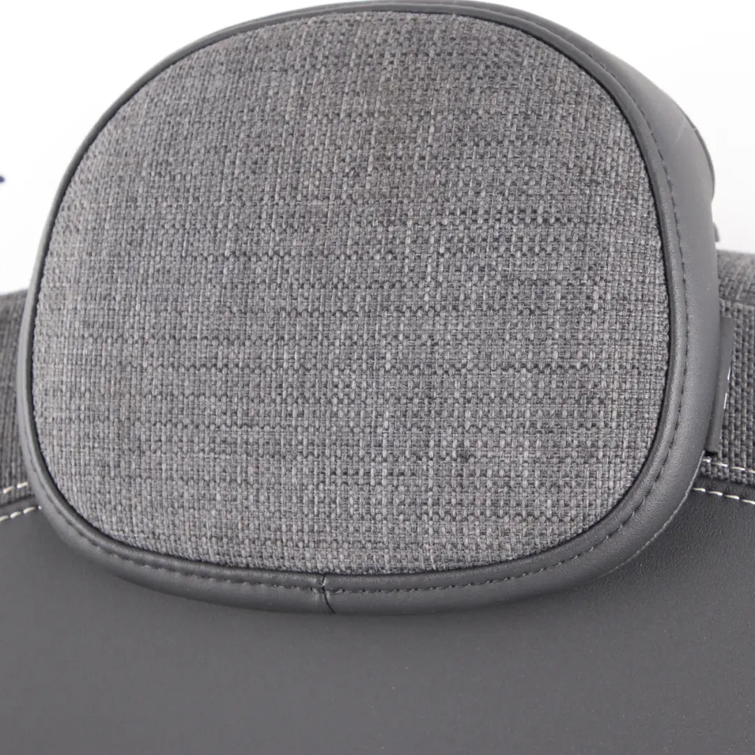 Mini F56 Hinten Rechts O/S Sitz Rückenlehne Stoff Kunstleder Carbon Black Pearl - SKU 7369518 - Teilenummer 7369518