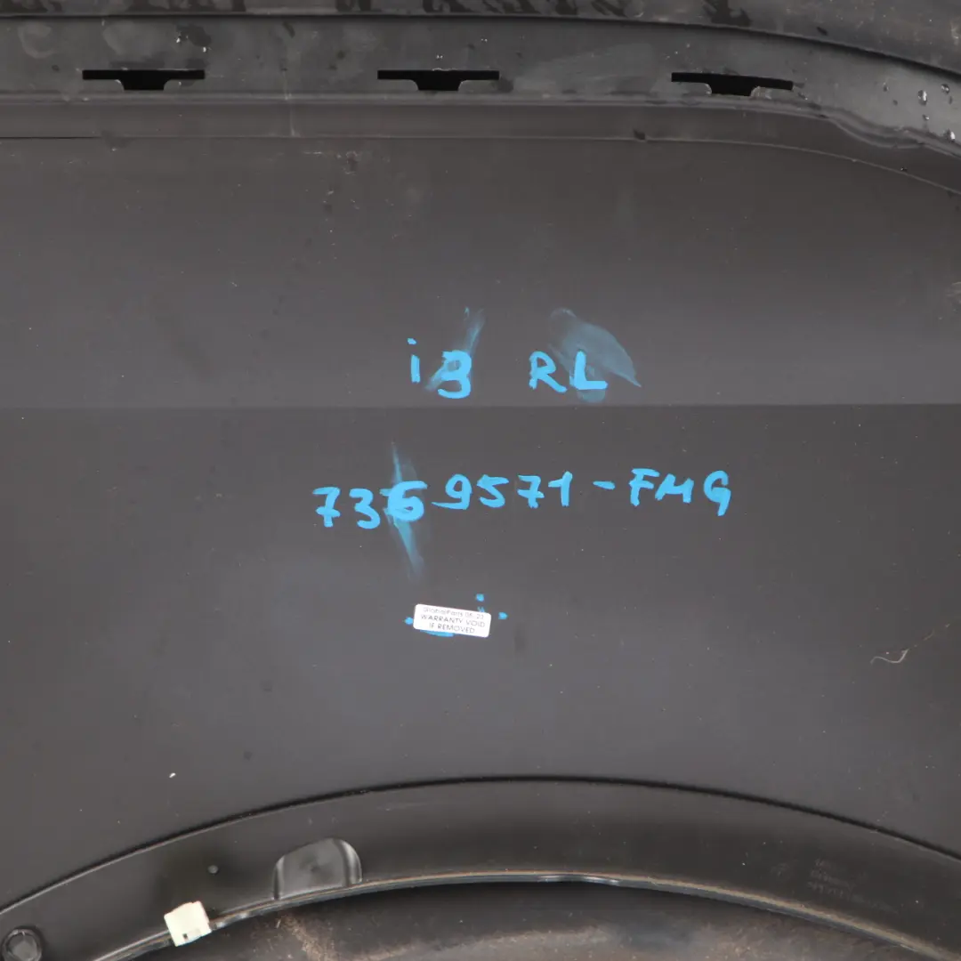 Side Panel BMW i3 Rear Left N/S Fender Covering Panel Flowing Mineral Grey - C4C to with Part number 7369571 Side Panel BMW i3 Rear Left N/S Fender Covering Panel Flowing Mineral Grey - C4C - SKU 7369571-FMG - Part number 7369571