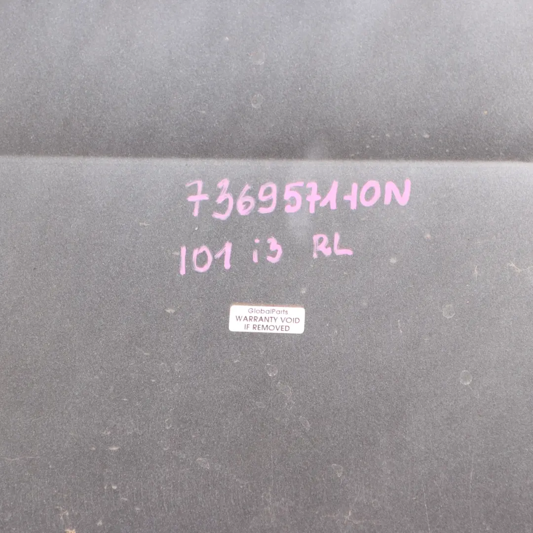 Side Panel BMW i3 Rear Left N/S Fender Covering Panel Ionic Silver Blue - B72 to with Part number 7369571 Side Panel BMW i3 Rear Left N/S Fender Covering Panel Ionic Silver Blue - B72 - SKU 7369571-ION - Part number 7369571