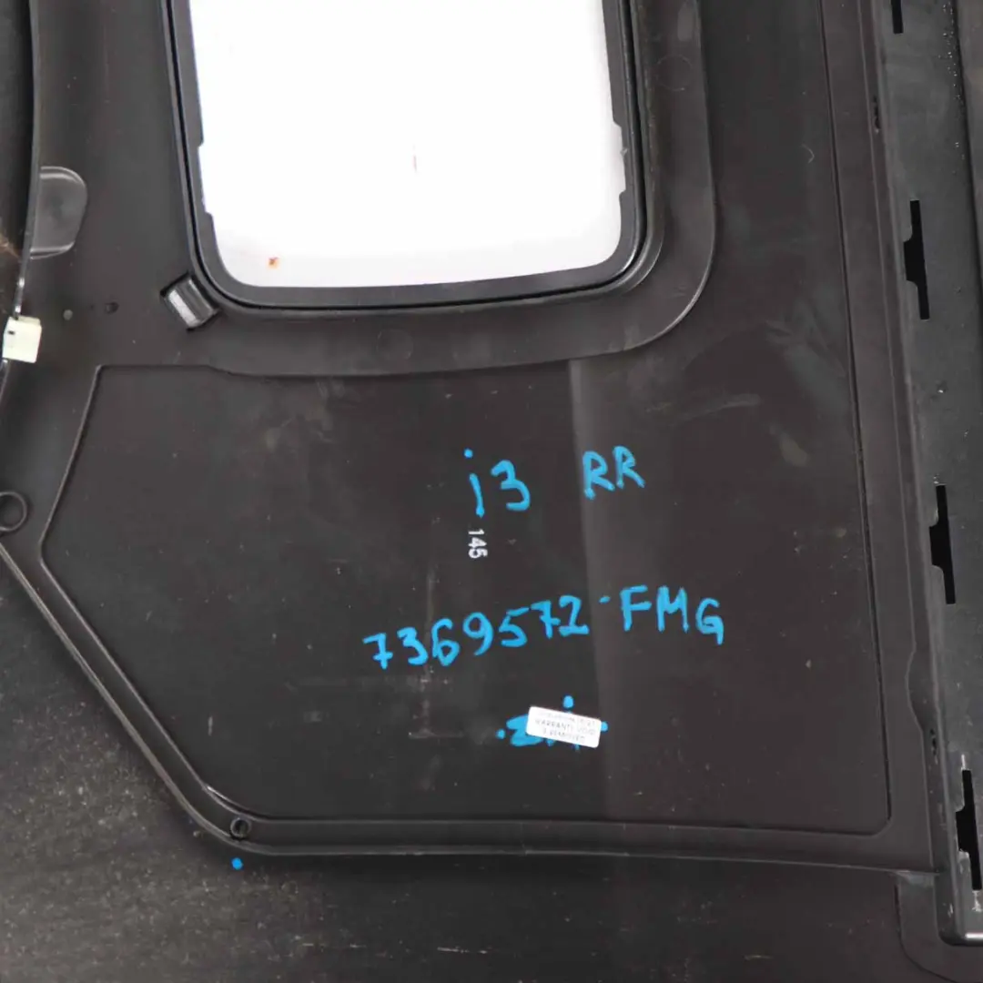  Side Panel BMW i3 Rear Right O/S Fender Covering Panel Flowing Mineral Grey C4C - SKU 7369572-FMG - Part number 7369572