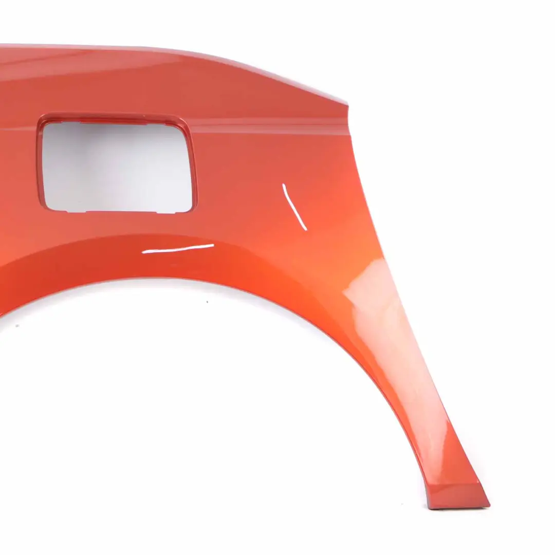 Side Panel BMW i3 Rear Right O/S Fender Covering Panel Solar Orange - B78 to with Part number 7369572 Side Panel BMW i3 Rear Right O/S Fender Covering Panel Solar Orange - B78 - SKU 7369572-SOL - Part number 7369572