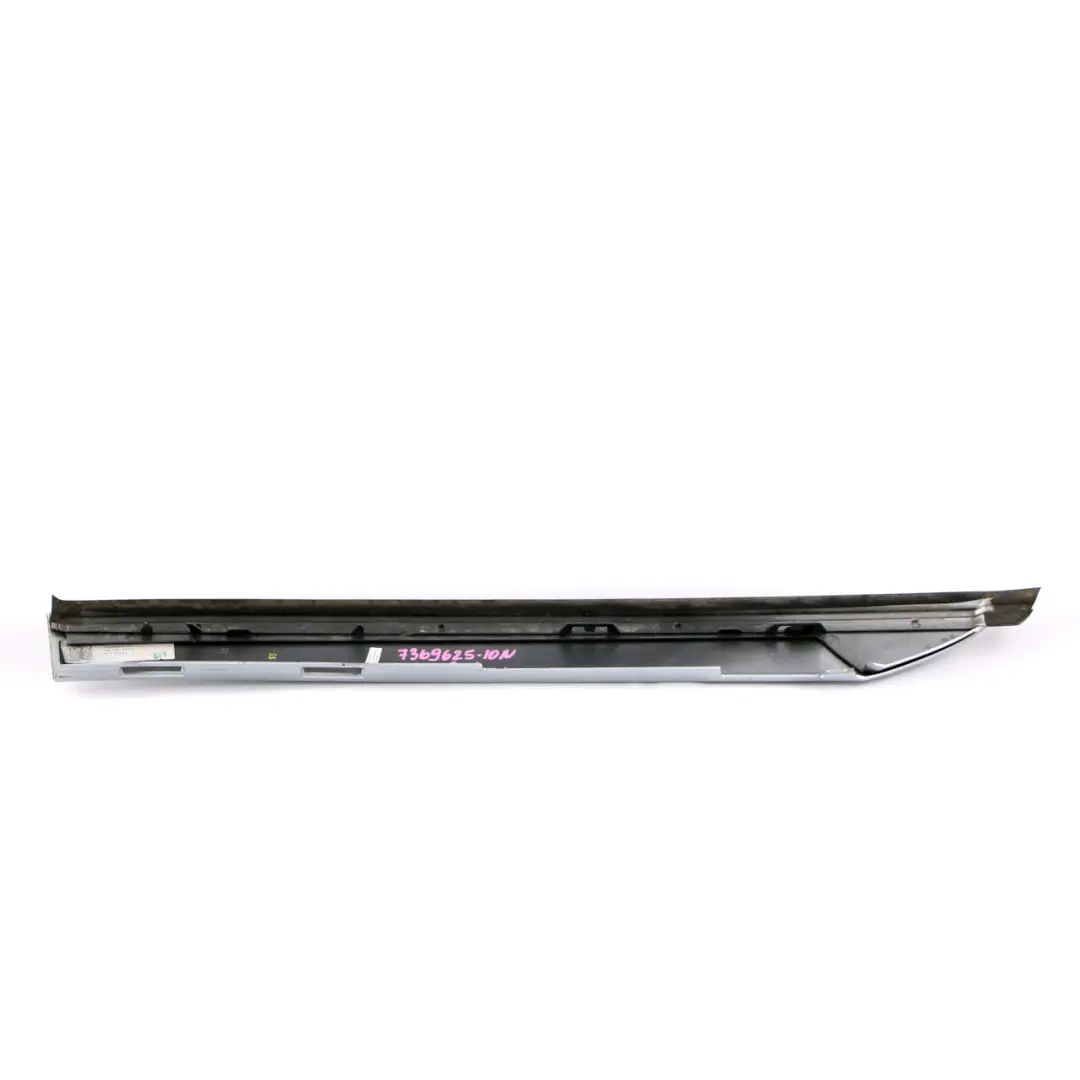 BMW i3 Pillar Cover Front Left N/S Column A Exterior Trim Ionic Silver Blue B72 - SKU 7369625 - Part number 7369625