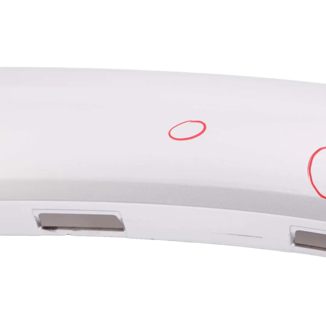 BMW i3 Pillar Cover Front Left N/S Column A Exterior Trim Ionic Silver Blue B72 - SKU 7369625 - Part number 7369625