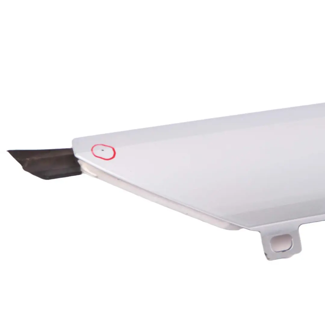 BMW i3 Pillar Cover Front Left N/S Column A Exterior Trim Ionic Silver Blue B72 - SKU 7369625 - Part number 7369625