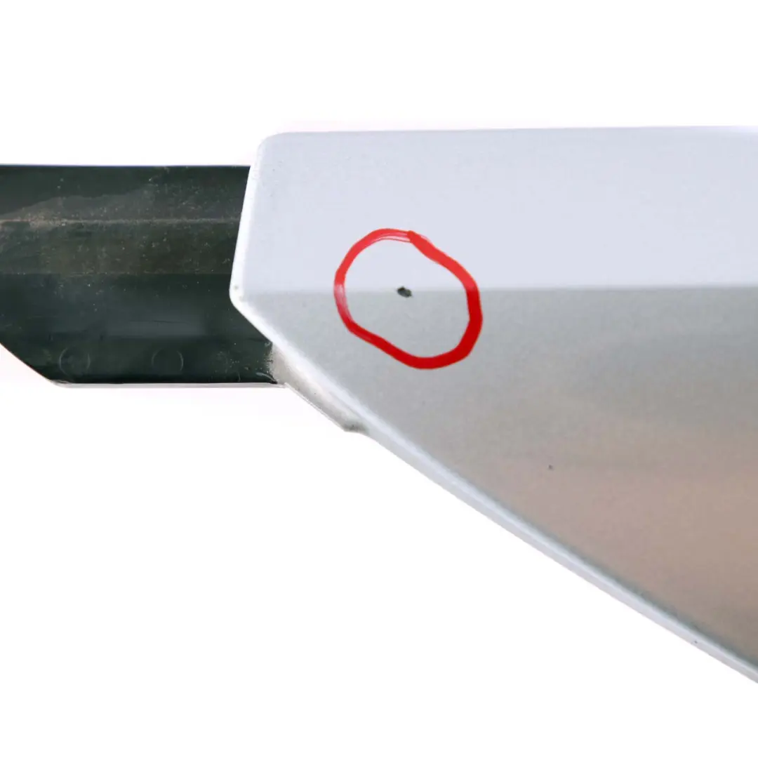 BMW i3 Pillar Cover Front Left N/S Column A Exterior Trim Ionic Silver Blue B72 - SKU 7369625 - Part number 7369625